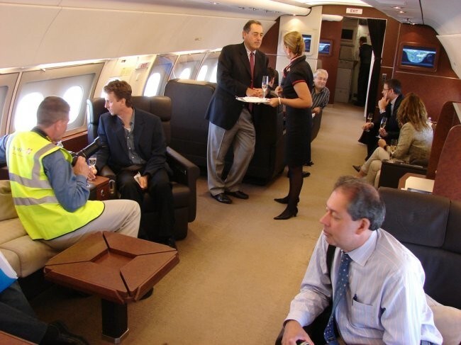 3. Airbus 318 Elite Private Jet. 