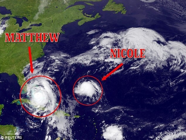 Еще один ураган идет вслед за "Мэтью" к восточным берегам США