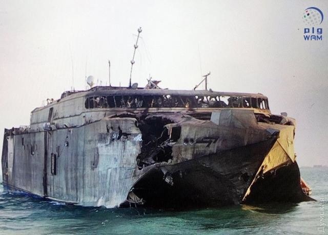 На борту катамарана HSV-2 Swift в момент ракетного удара хуситов находилось двое украинских моряков