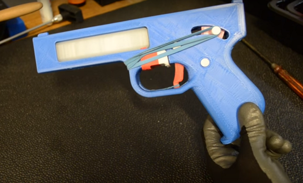 3D-печатный пистолет с металлическим стволом заставит поволноваться сотрудников полиции