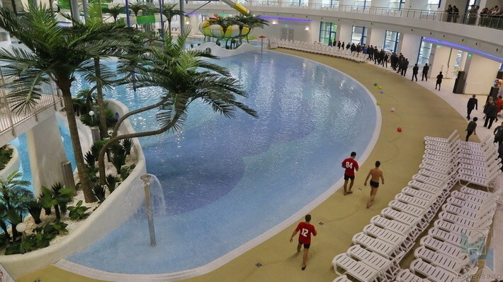 25. Самый большой аквапарк России открылся в Новосибирске 