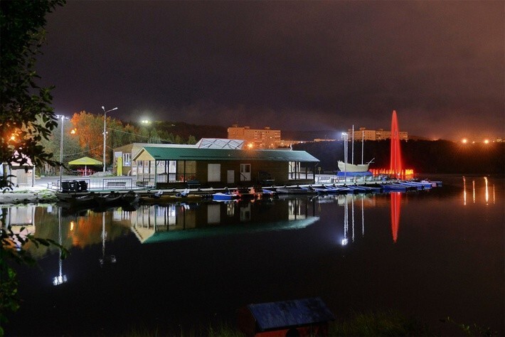 17. Лодочная станция на Семёновском озере после реконструкции: