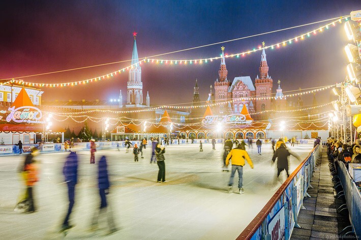 Очень скоро нас ждёт зима, новый год, рождество... Давайте вспомним! Москва 2016