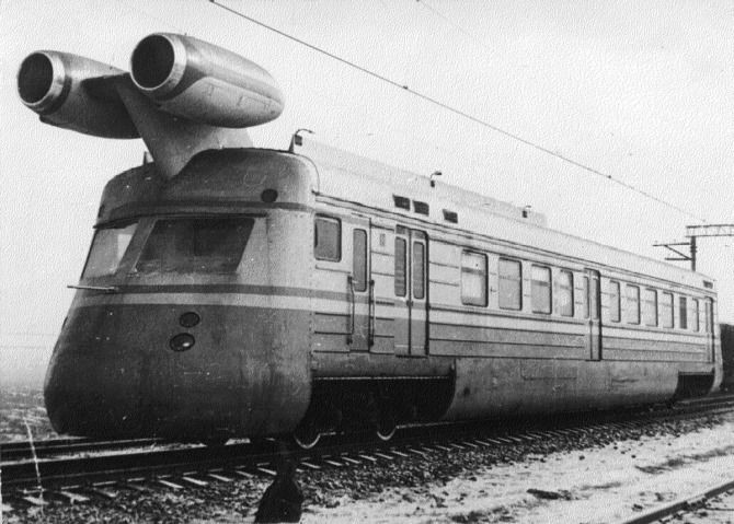 Советский реактивный поезд