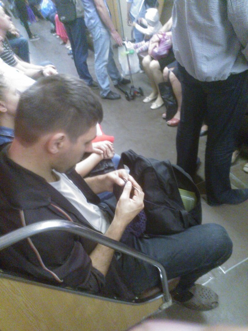 Обычный день в метро Санкт-Петербурга