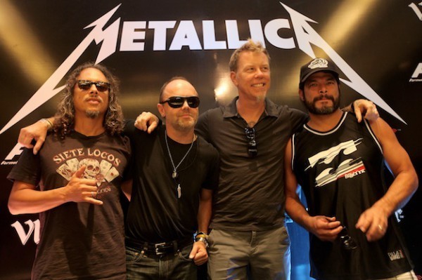 Участники группы Metallica 