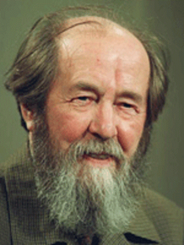 1970 год. Писатель Александр Исаевич Солженицын 