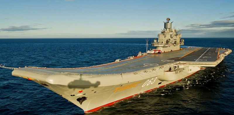 Россия направила в Сирию мощную авианосную группу и атомный ракетный крейсер