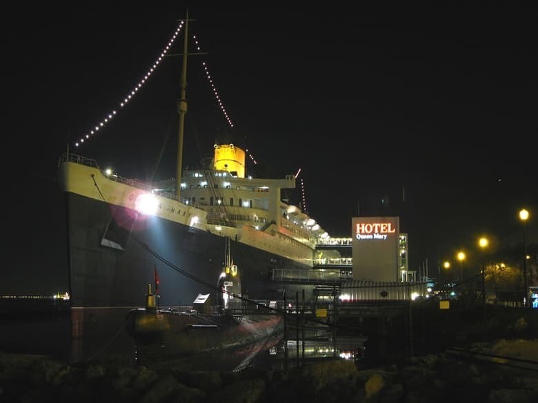 6. Отель Queen Mary, Калифорния 