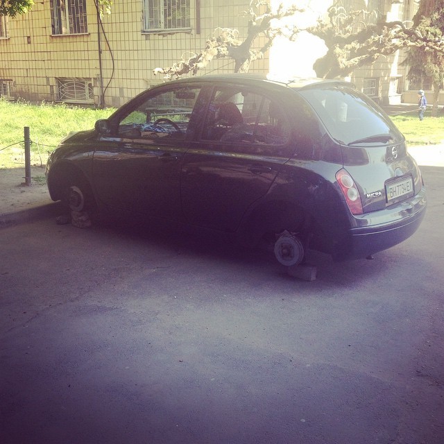 В Одессе очень не любят тех, кто паркуется в неположенных местах