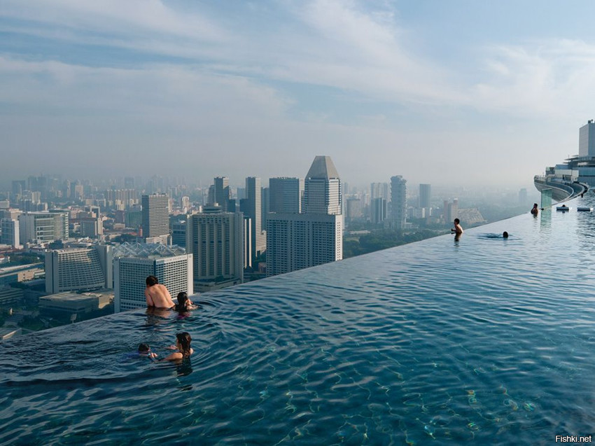 Бассейн "Infinity Pool", Сингапур