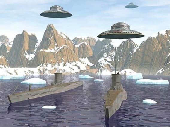 Гитлеровскую базу в Антарктике построили на основе инопланетных строений