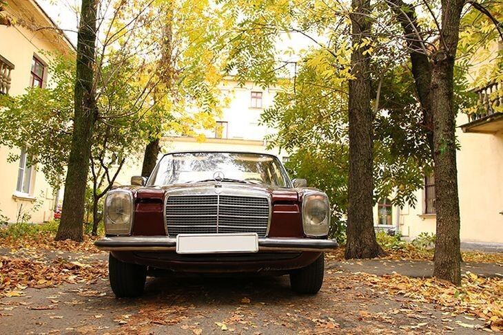 Бизнес-класс 70-х: тест-драйв Mercedes-Benz W115