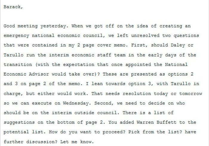 WikiLeaks опубликовал часть переписки президента США Барака Обамы