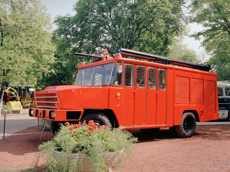 Икарус-526 – венгерский пожарный автомобиль