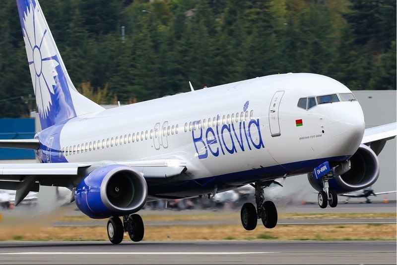 Наземные службы Украины без объяснения причин вернули самолет «Белавиа» в Киев