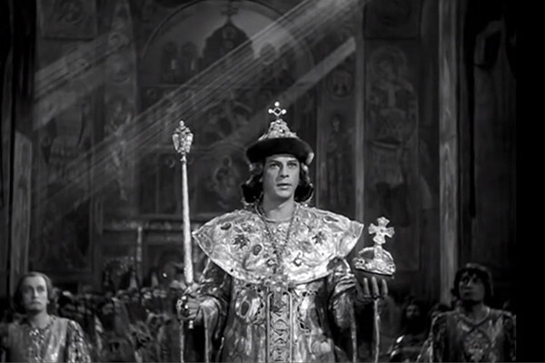"Иван Грозный", 1945 год, реж. Сергей Эйзенштейн.