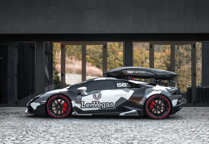 Тюнеры сделали 800-сильный Lamborghini Huracan для лыжника Йона Олссона