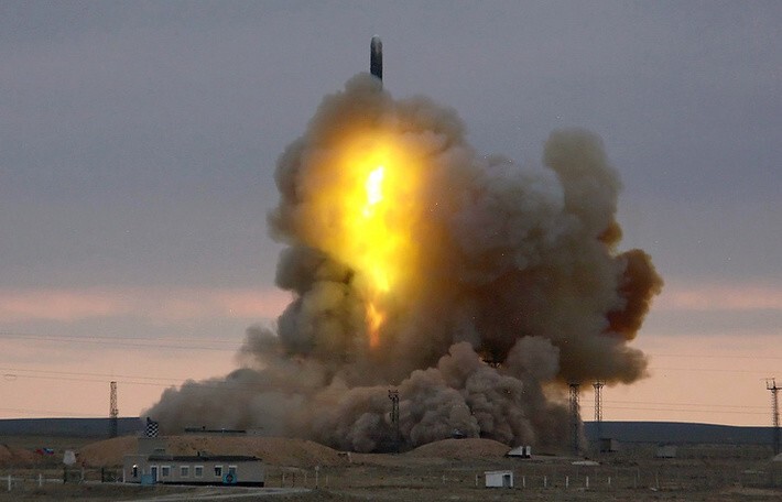 47. РВСН произвели успешный пуск межконтинентальной баллистической ракеты РС-18