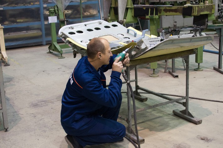 4. В АО «Авиастар-СП» изготовлен очередной комплект агрегатов для Ил-112 В