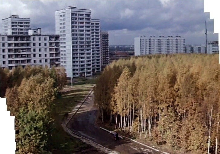 Тропарево-Никулино. 1973 год.