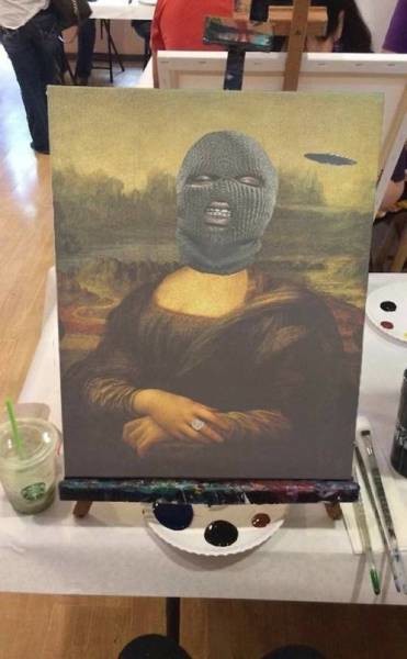 Мона Лиза в другой реальности 