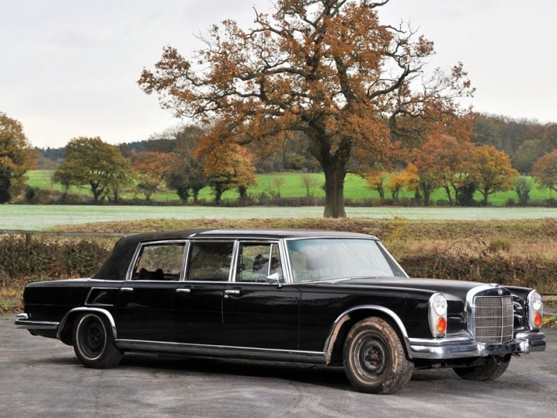 Mercedes-Benz 600 Pullman Landaulet - шестидверный автомобиль для диктатора