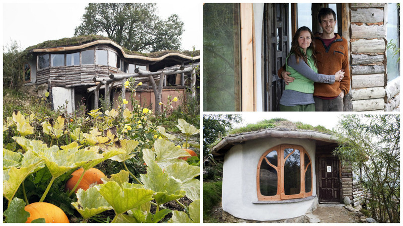 Пара построила эко-дом с тремя спальнями всего за £ 27 000,  используя вторичные материалы