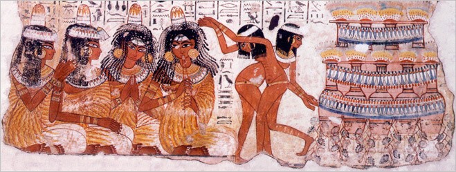 Кратко пробежим по истории женских форм. Древний Египет