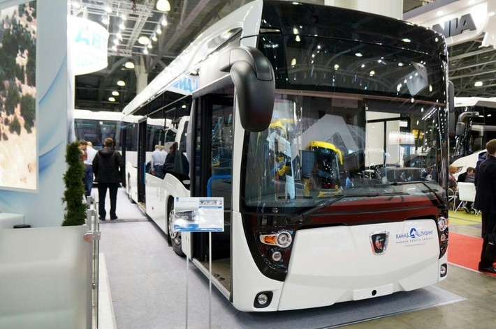 КАМАЗ представил электробус «второго поколения» с новым интерьером