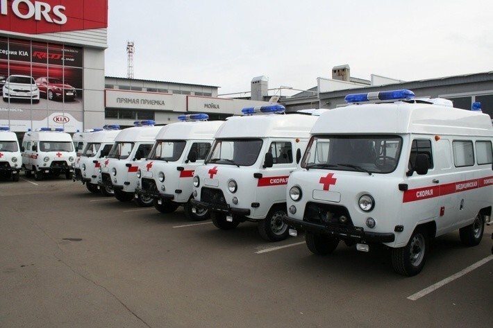 3. Тамбовская область получила 16 новых машин скорой помощи для районных больниц