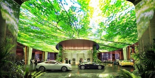 Первый в мире отель с тропическим лесом откроется в Дубае