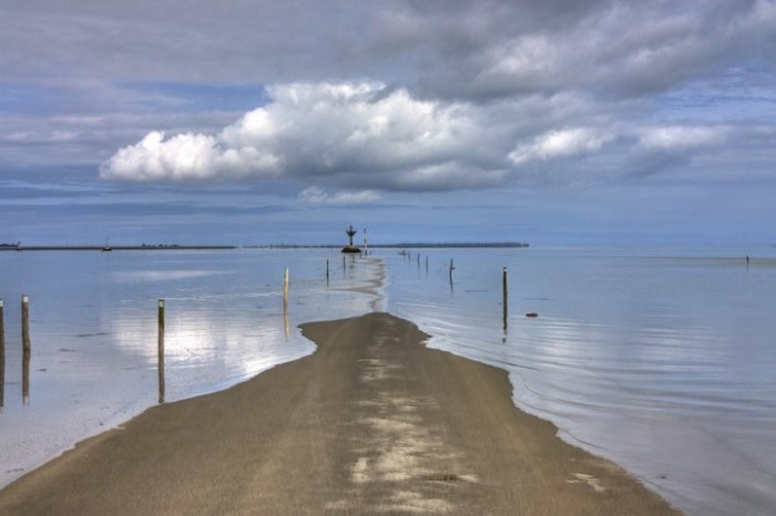 Исчезающая дорога Пассаж дю Гуа (Passage du Gois) 