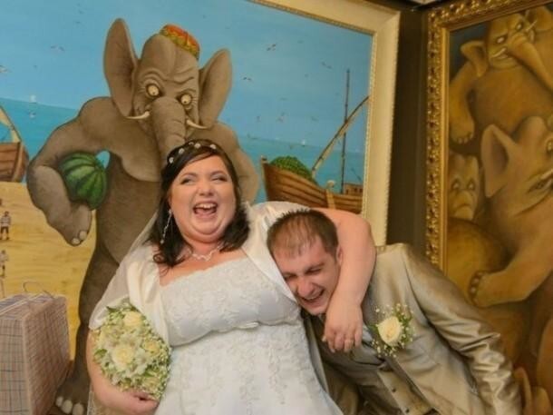 Tоп 15 самых неудачных свадебных фото