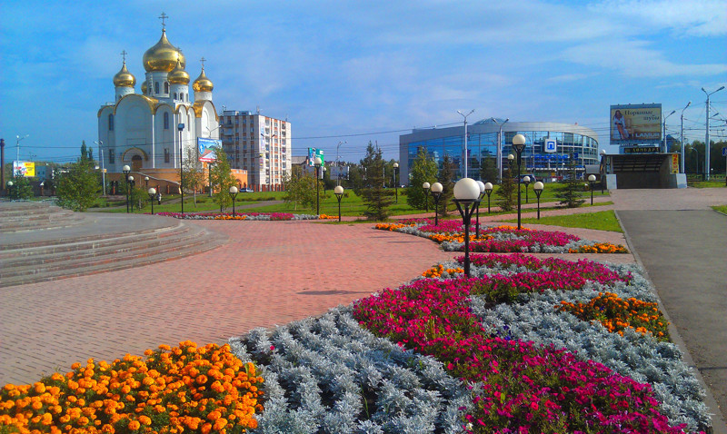 Альметьевск. Этот город занял второе место в конкурсе на самый благоустроенный город России