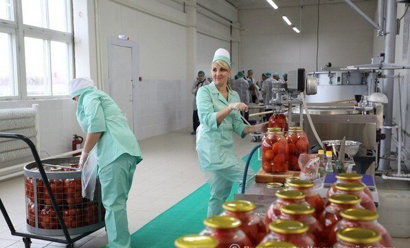28. В Ульяновской области открыли линию по консервированию овощей и склады хранения