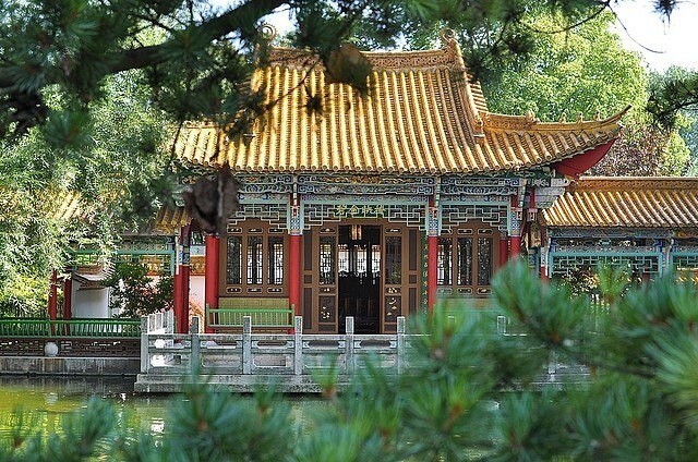 Китайский сад Цюриха 