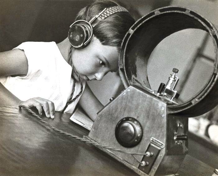 Радиослушательница, 1929 год, СССР 