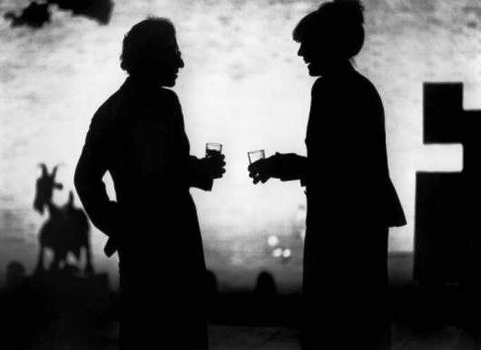 Вуди Аллен и Дайан Китон на съемках фильма “Манхэттен”, 1979 год, Нью–Йорк