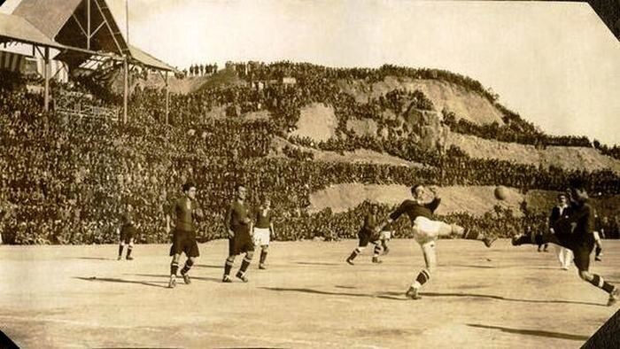 Футбольный матч на Камп Ноу, 1925 год, Барселона 