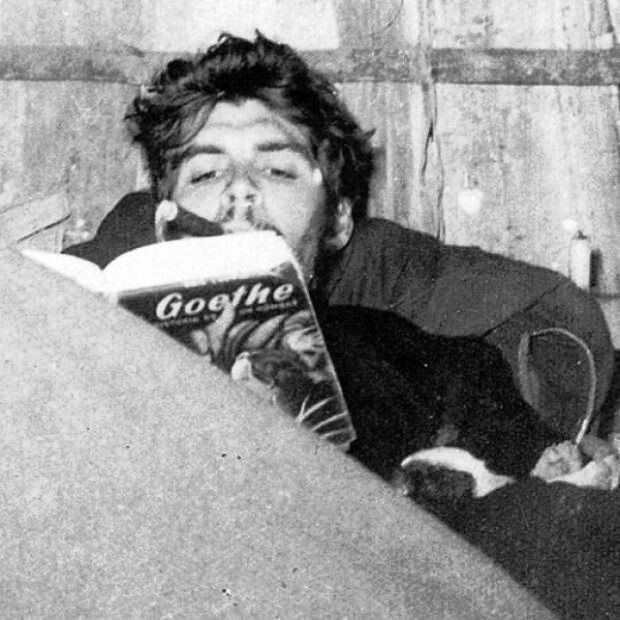 Че Гевара читает Гете, 1957 год, Куба