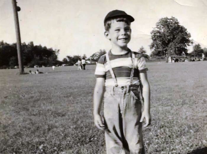 Четырёхлетний Стивен Кинг, 1951 год, Портленд, США 