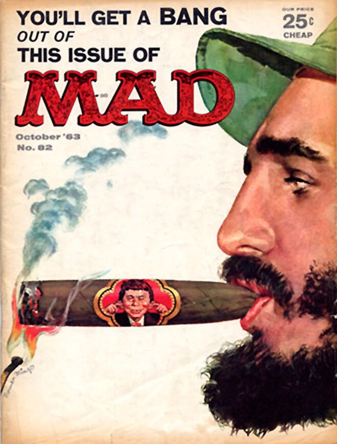 Взрывающаяся сигара, 1960-62 год