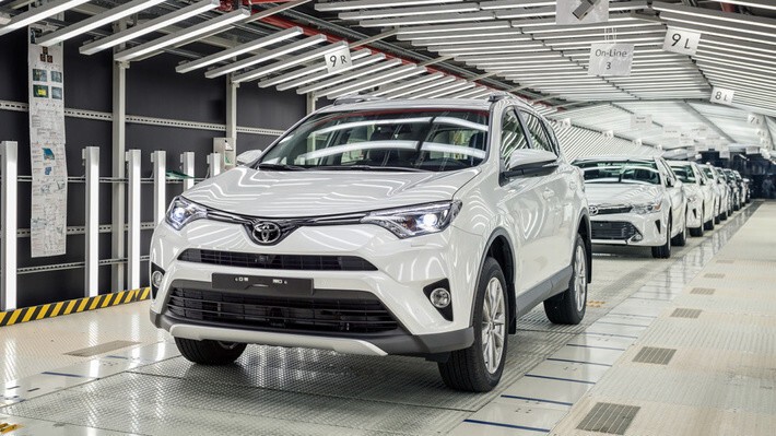 21. Toyota RAV4 начали производить в Санкт-Петербурге 