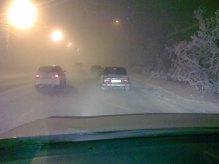 Суровая зима якутского автомобилиста