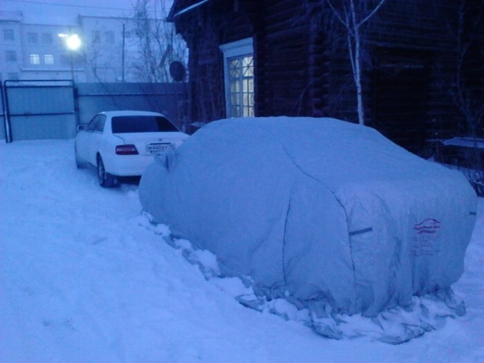 Суровая зима якутского автомобилиста