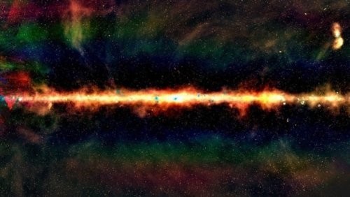 Современные радиотелескопы могут "видеть" небо в оттенках, состоящих из 20 базовых цветов