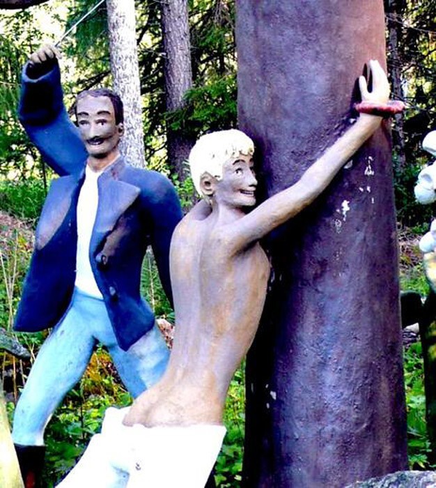 Парк скульптур в Финляндии