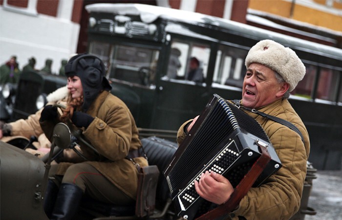 75 лет параду 1941 года.Марш в честь парада