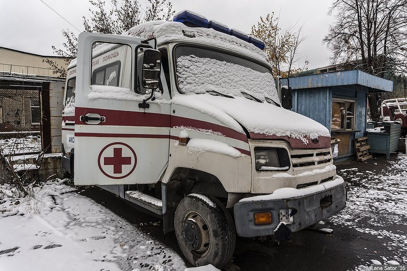 "Бычок" скорой помощи от ижевского завода Аксион 